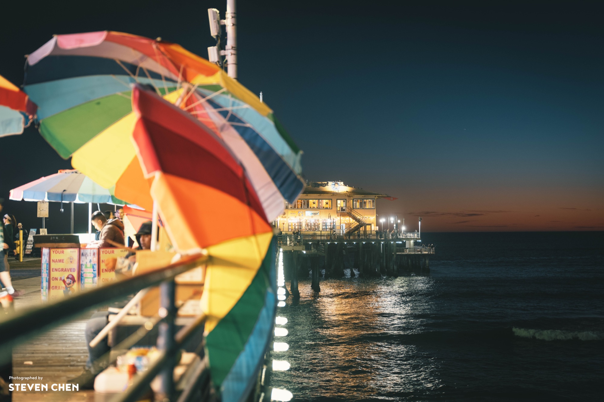 Afterglow of the Harbor